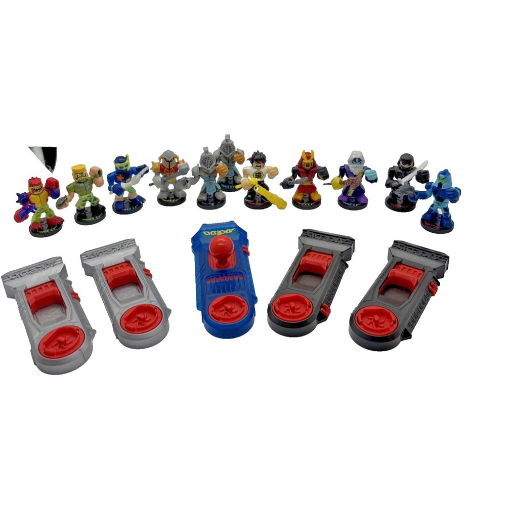 Akedo S1 Ultimate Arcade Warriors 10/12 Figures 5 Controllers Moose - CLASSIC